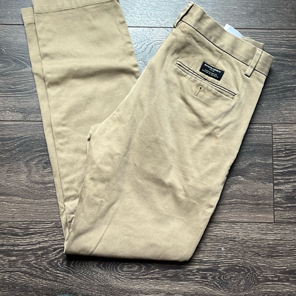 Banana Republic Slim Fit Chinos in Khaki 30x32